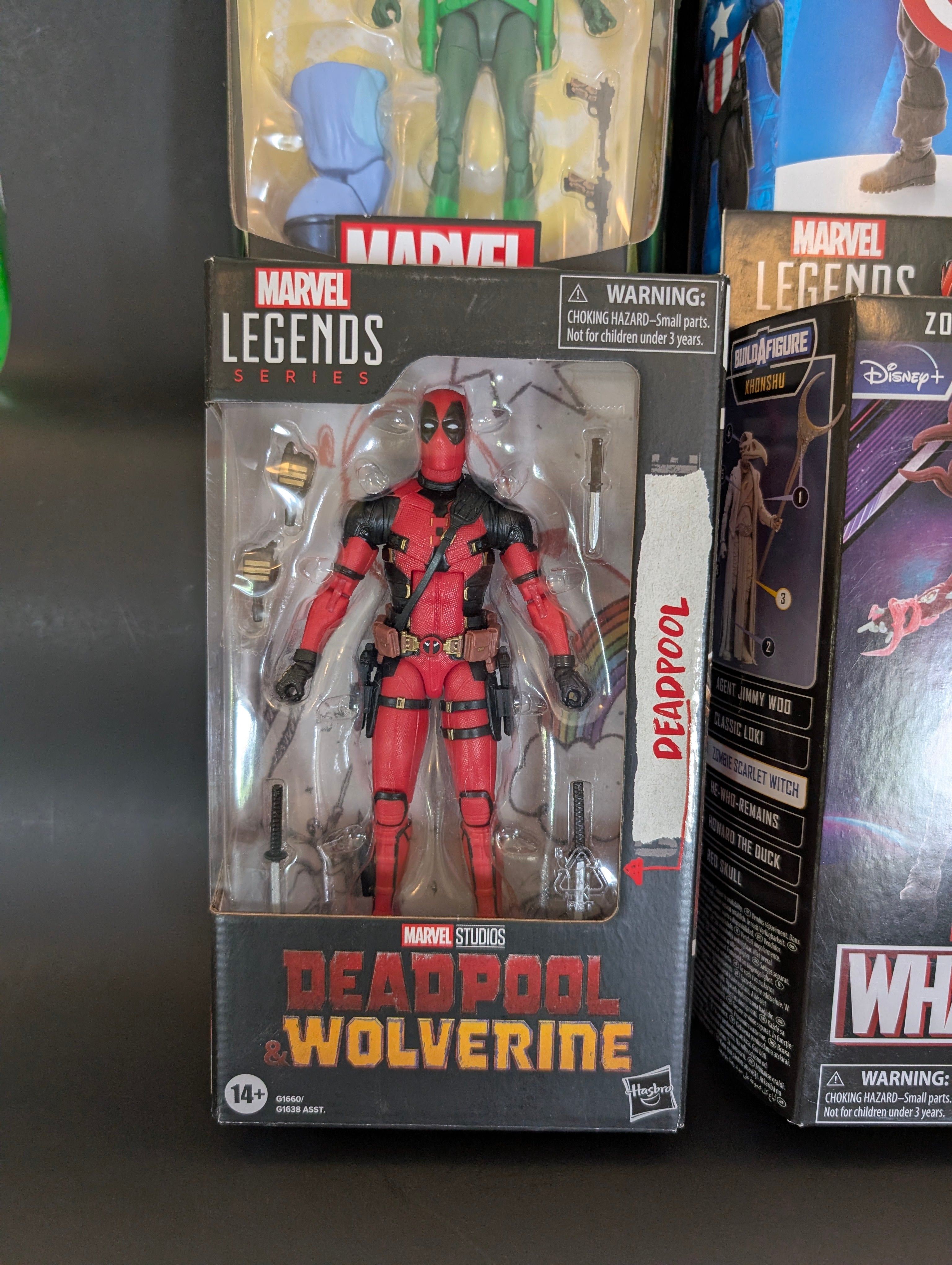 Deadpool, Scarlet Witch, Captain America Hydra 4 Pack Action Figure Lot 6 in image 4