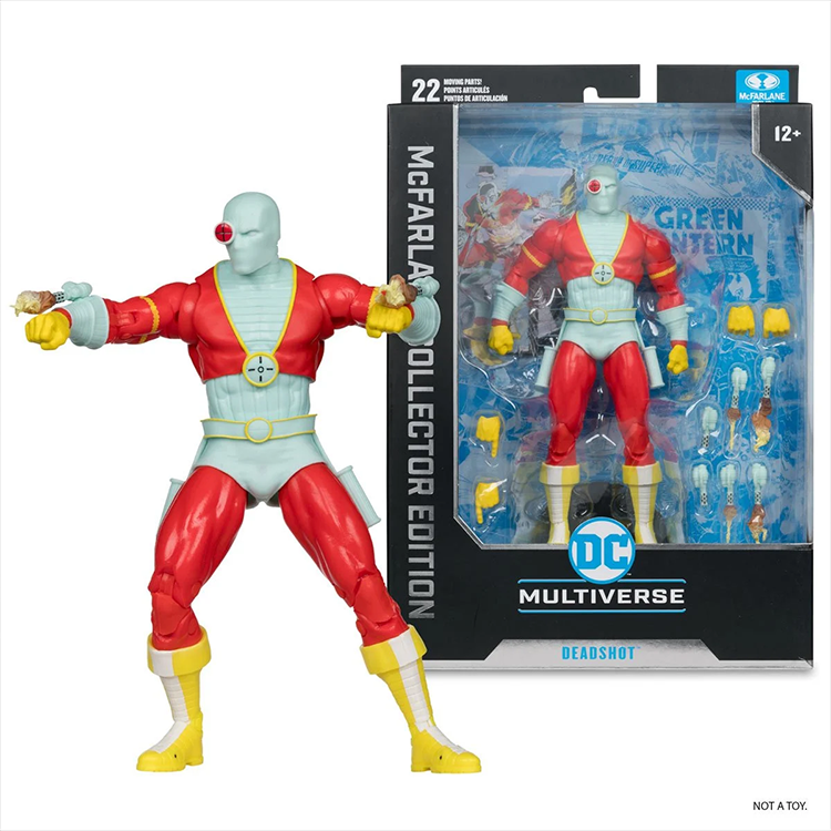 Deadshot DC 7" Action Figure McFarlane Toys Wave 10 #35 image 7