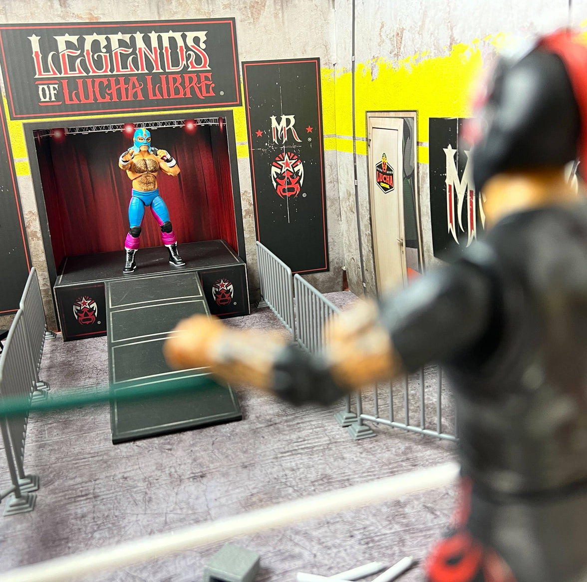 Konnan Legends of Lucha Libre Premium 6.5" Action Figure (1:12 Scale) – Classic Masked Era Edition by Boss Fight Studio Llc