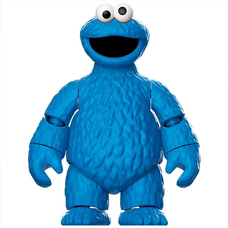 Cookie Monster Sesame Street Blokees Mini Model Kit | 5" Scale image 1