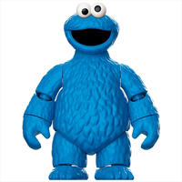 Cookie Monster Sesame Street Blokees Mini Model Kit | 5" Scale image 1