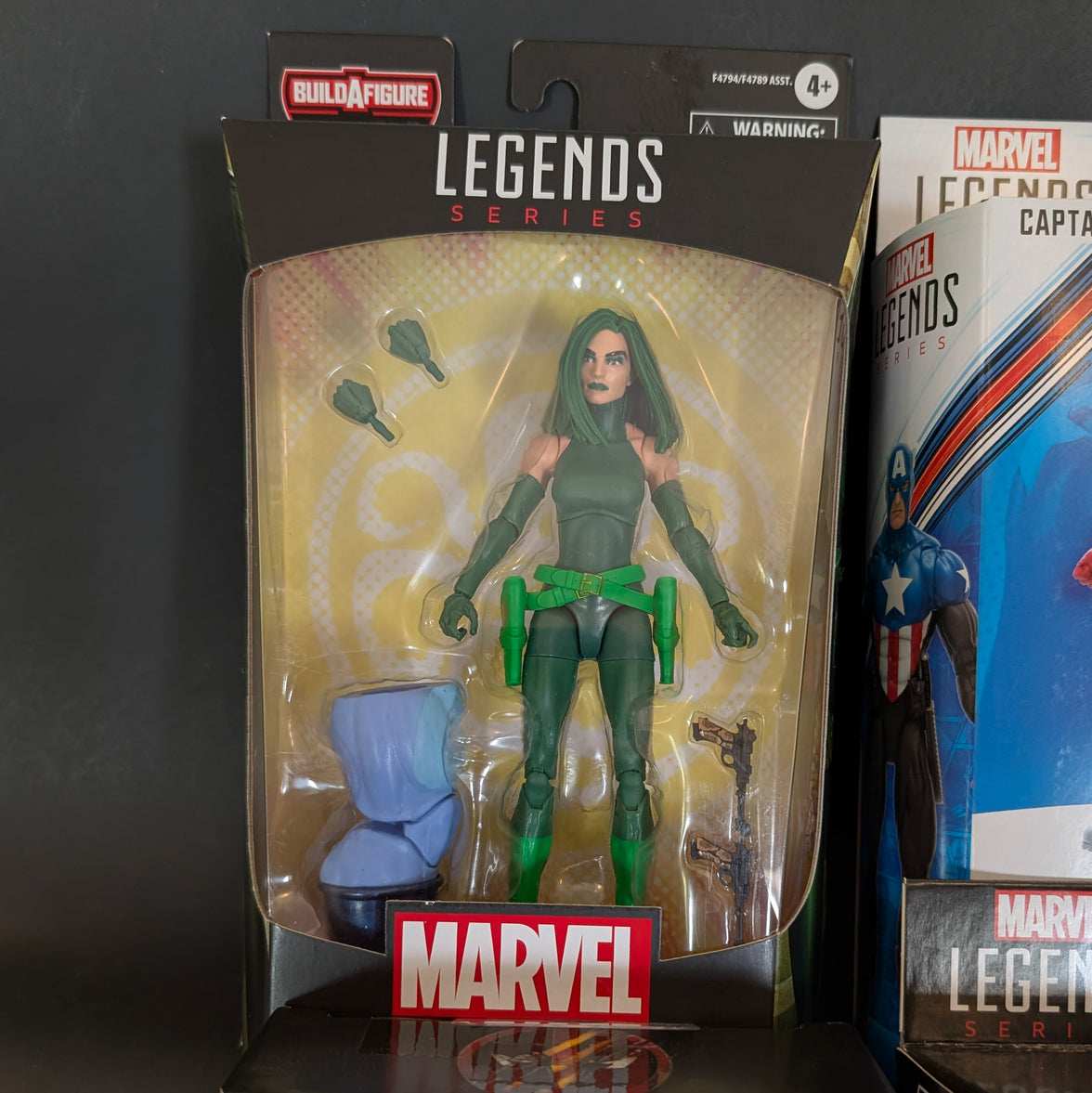 Deadpool, Scarlet Witch, Captain America Hydra 4 Pack Action Figure Lot 6 in image 3