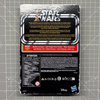 Osha Aniseya Star Wars Retro Collection Action Figure 1:18 Scale Acolyte Kenner card back