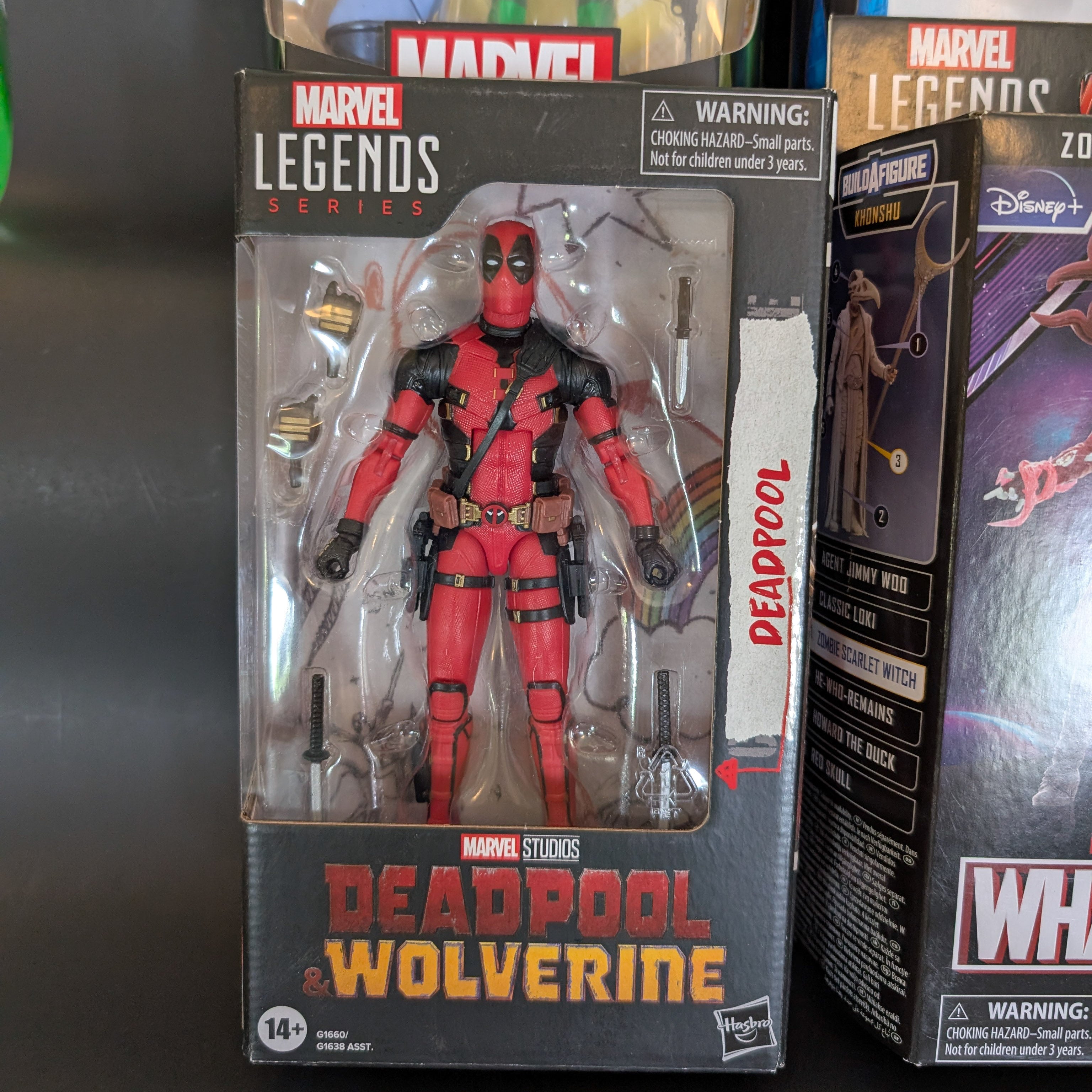Deadpool, Scarlet Witch, Captain America Hydra 4 Pack Action Figure Lot 6 in image 1
