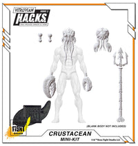 Action Figures and Collectibles by Boss Fight Studio - LOOK! Vitruvian H.A.C.K.S. - Mini-Kit Blind Bags Asst. Box with crustacean-inspired parts and weapon pieces