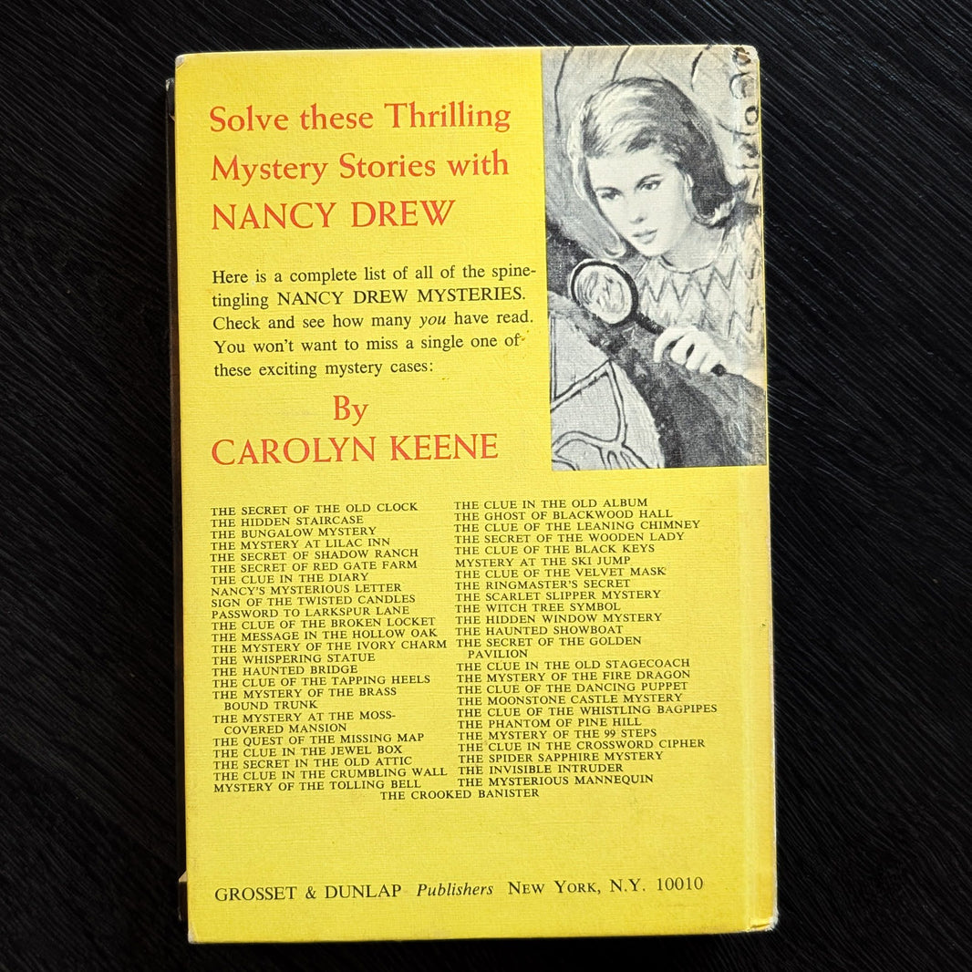 44 The Clue in the Crossword Cipher Nancy Drew Mystery Books -1967