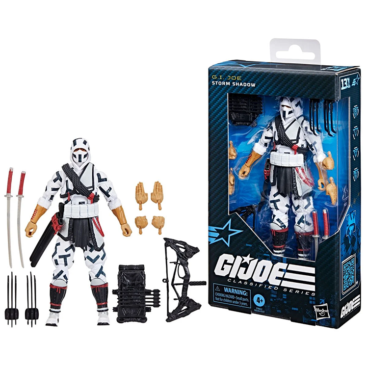 Darklon and Storm Shadow Action Figures GI Joe Classified Series 6inch 2 Pack image 4