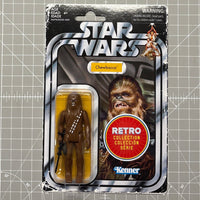 Star Wars Retro Collection Chewbacca action figure in packaging