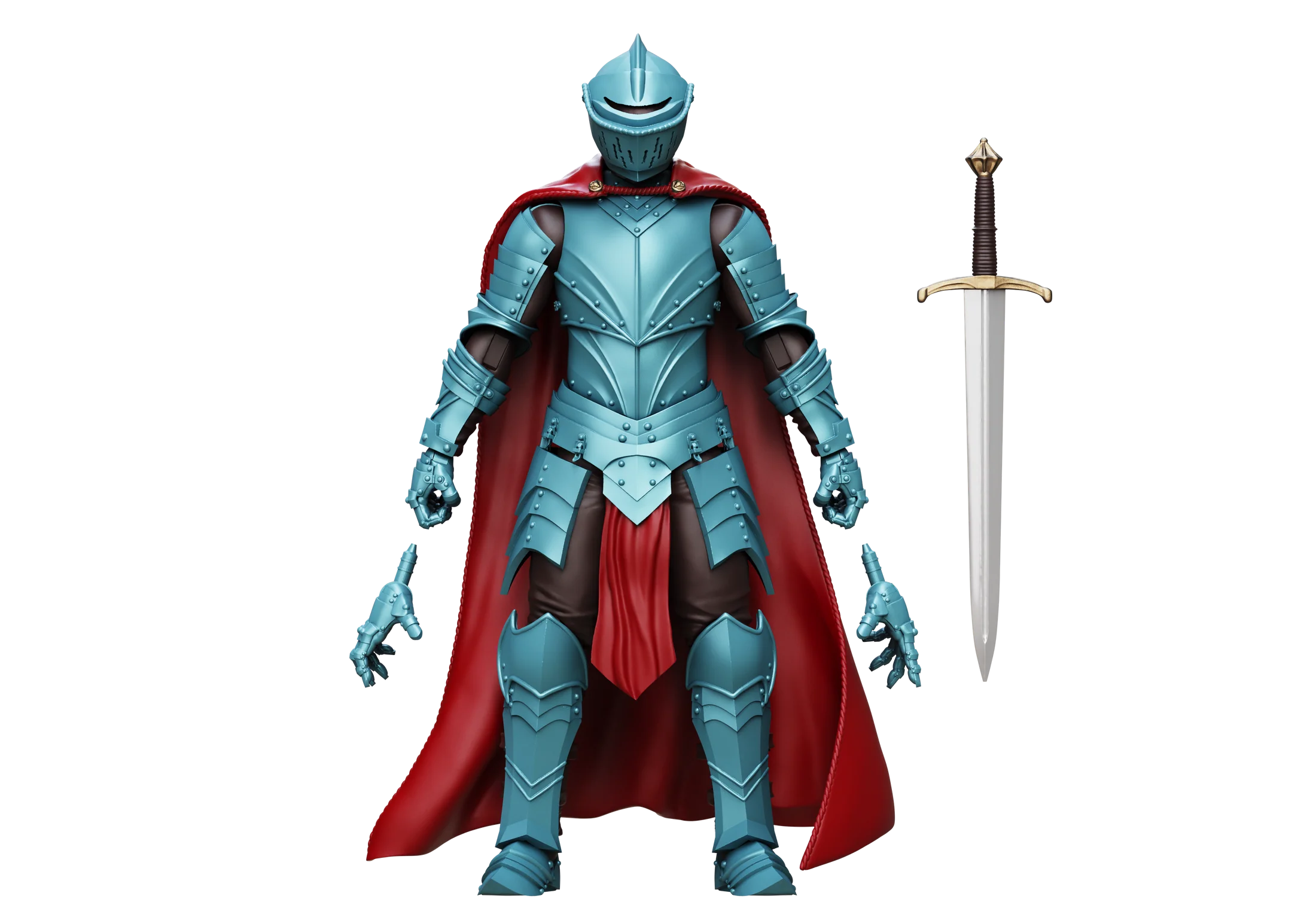 Accord Paladin Hero Legendary Knight - Vitruvian H.A.C.K.S. 1:18 Scale Action Figure by Boss Fight Studio Llc new in box
