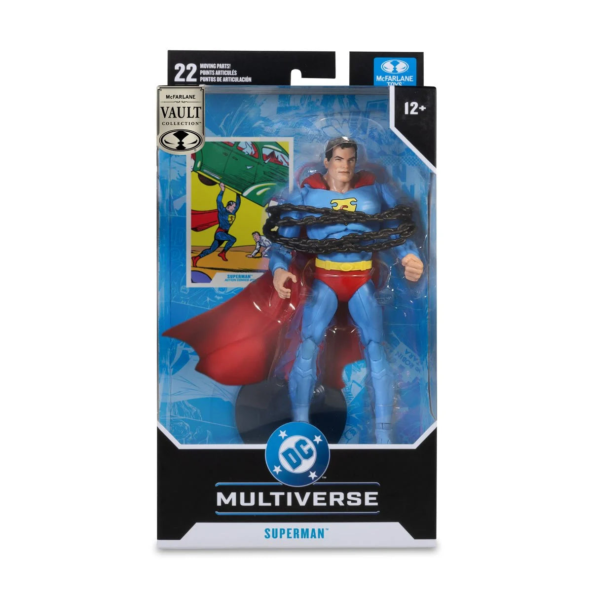 Superman Action Comics #1 DC Multiverse McFarlane Vault Collection Wave 1 Action Figure by McFarlane Toys