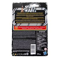 Ahsoka Tano Star Wars Retro Collection Action Figure 1:18 Scale MANDO Kenner packaging back