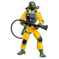 Airtight "198" G.I. Joe Classified Series 6 inch Action Figure by Hasbro in yellow and green with weapons and gear