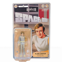 Alan Carter 3.75" Space 1999 1:18 Scale Master Replica Retro Action Figure with character card and accessories
