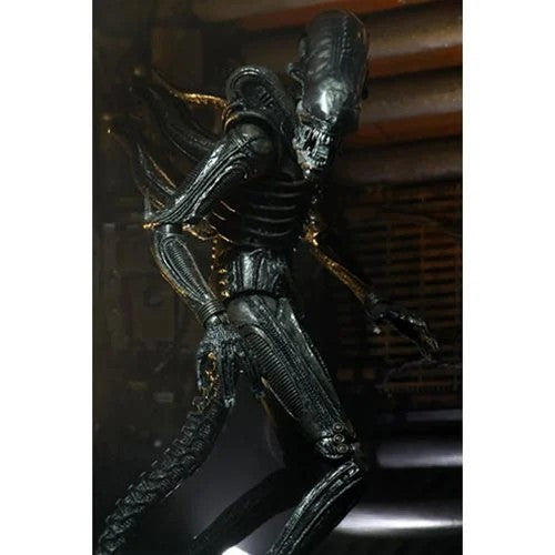 Alien Ultimate 40th Anniversary Big Chap 7-Inch Xenomorph Action Figure by NECA with detailed sculpt and articulated limbs new in box collectible