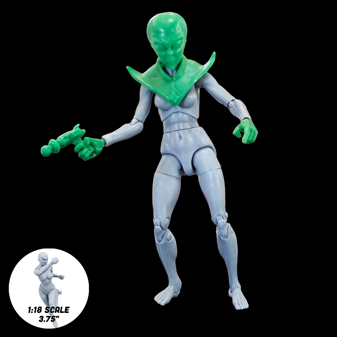 Vitruvian H.A.C.K.S. Mini-Kits: U-PICK Verified Choice Custom Action Figure Accessory Set HACKS by Boss Fight Studio Llc new in box green alien