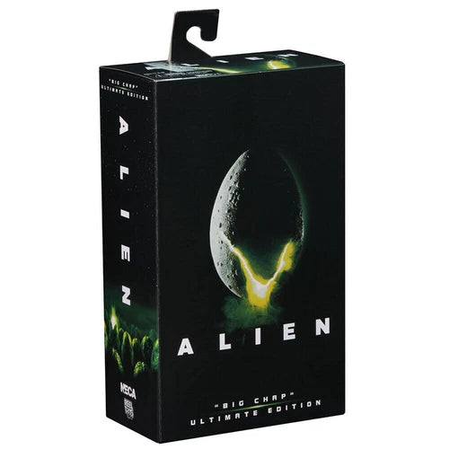 Alien Ultimate 40th Anniversary Big Chap 7-Inch Xenomorph Action Figure new in box by NECA collectible packaging