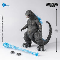 Giant Monsters All-Out Attack Heat Ray Godzilla Exquisite Basic Series Action Figure 6 inch with blue translucent heat ray effect by Exquisite