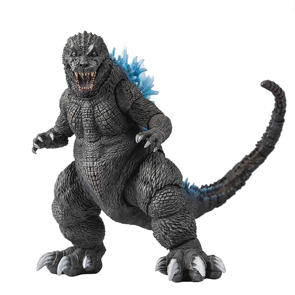 Giant Monsters All-Out Attack Heat Ray Godzilla Exquisite Basic Series Action Figure 6 inch by Exquisite new in box with blue translucent fins