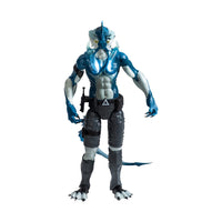 El Ray 1:12 Scale 6" Human Electric Eel Hybrid Action Figure by Altered Nation in blue and gray tones standing pose