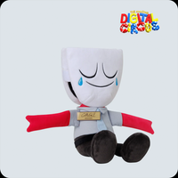Gangle Spudsys The Amazing Digital Circus 11" Soft Plush Toy New With Tags Glitch Authentic with red arms and smiling face
