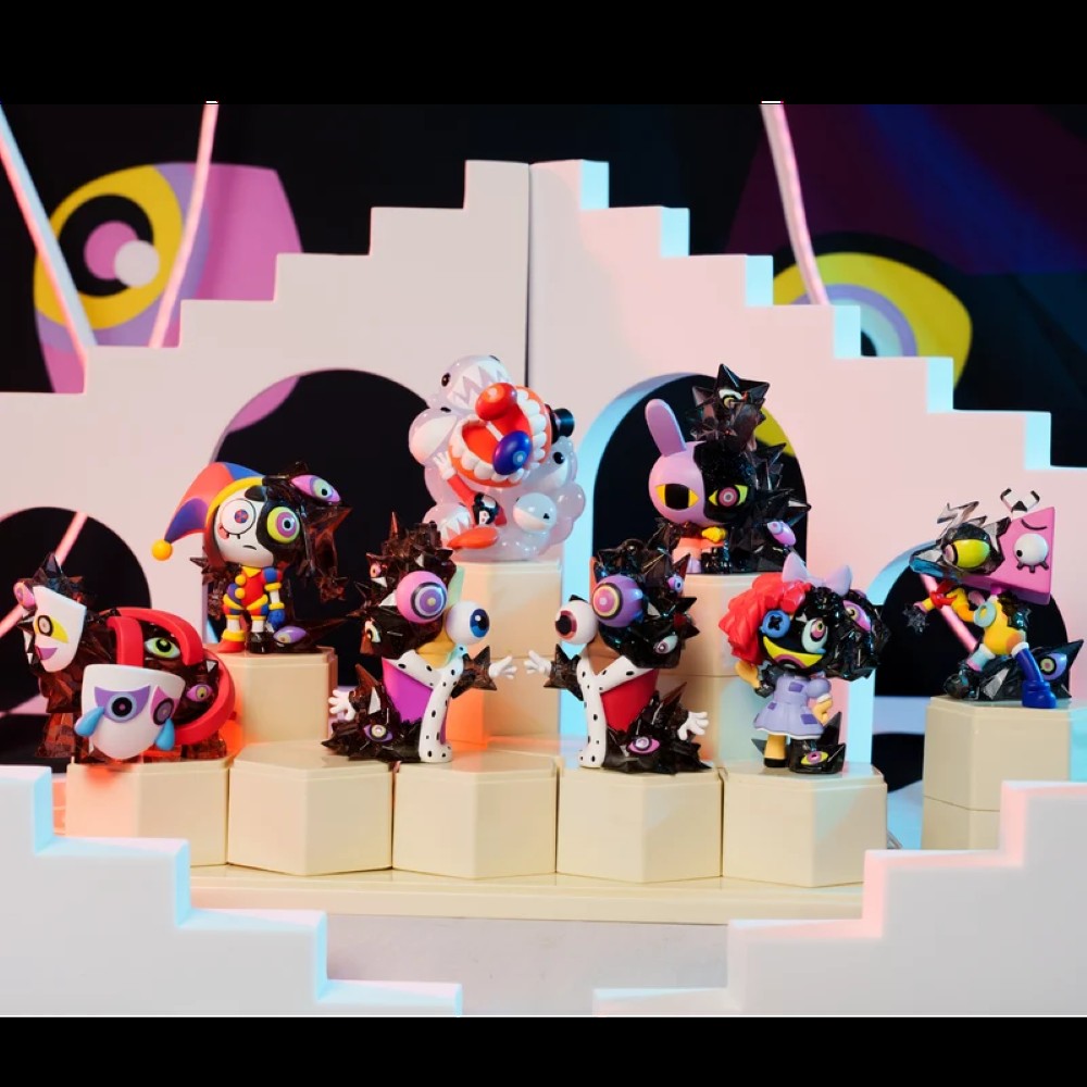 Abstracting Queenie (Rare) - 4 inch Action Figure (The Digital Circus) by Glitch Productions