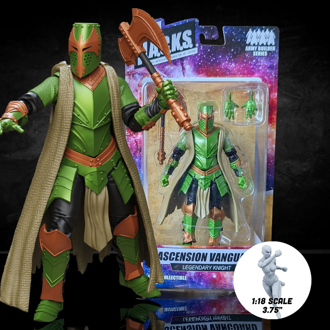 Ascension Vanguard Hero - Vitruvian H.A.C.K.S. 1:18 Scale Action Figure new in box by Boss Fight Studio Llc collectible