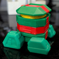 Hasbro B2-EMO Star Wars 3.75 inch loose droid figure with festive red and green holiday colors
