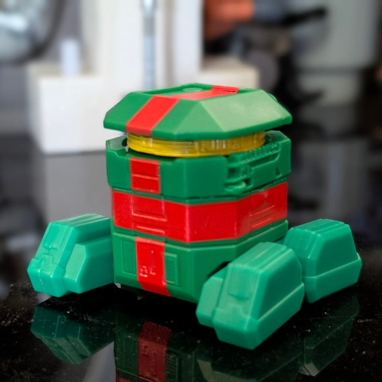 Hasbro B2-EMO Star Wars 3.75-inch droid figure with festive red and green holiday design from Disney Parks Advent Calendar