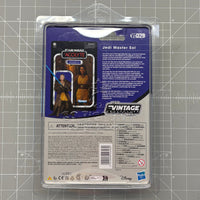 Jedi Master Sol 1:18 | 3.75" Star Wars The Vintage Collection Action Figure VC-329 back packaging Kenner