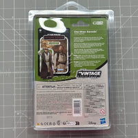 Obi-Wan Kenobi Jedi Legend Action Figure Star Wars Vintage Collection VC-357 Kenner back packaging
