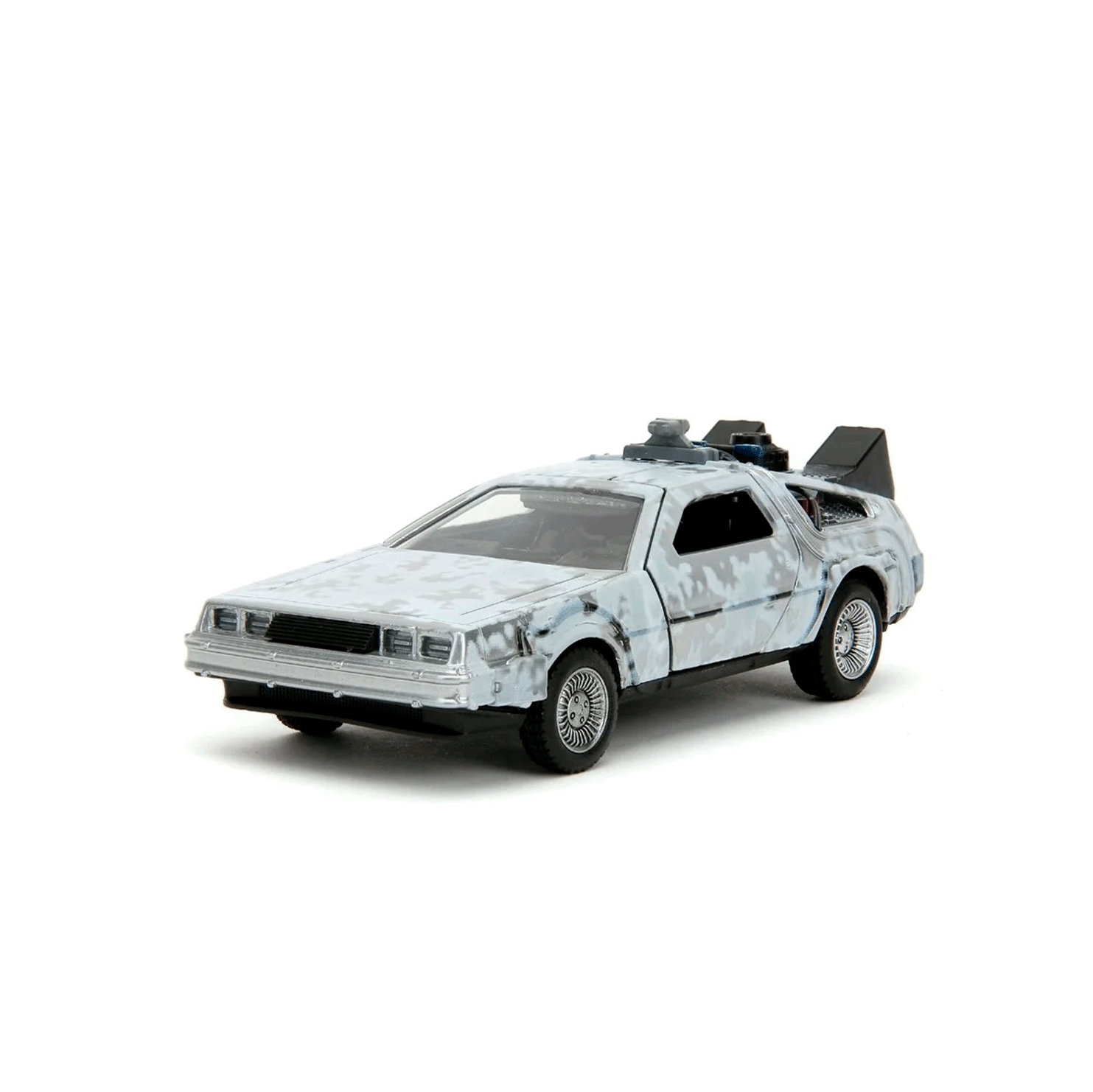 Go Figment Back to the Future Time Machine Frost 1:32 scale die-cast metal collectible vehicle model