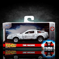 Go Figment Back to the Future Time Machine Frost 1:24 scale die-cast vehicle by Jada Toys in original packaging