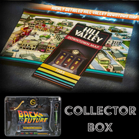 Back to the Future Hill Valley 1985 downtown map and detailed collector box by Doctor Collector