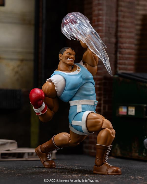 Ultra Street Fighter II Balrog 6-Inch Scale Deluxe Action Figure - The Ruthless Enforcer by Jada Toys in dynamic pose