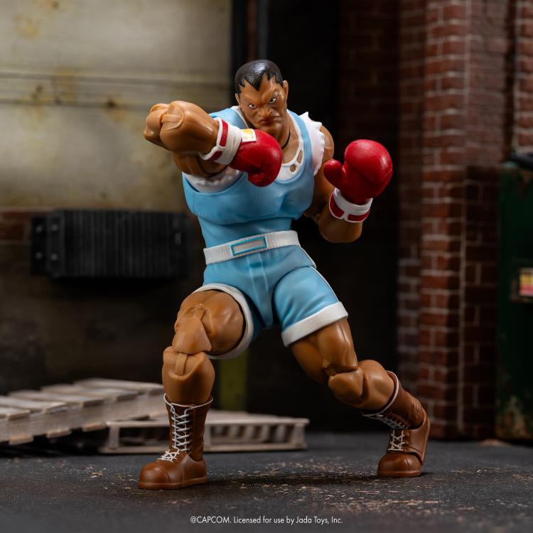 Ultra Street Fighter II Balrog 6-Inch Scale Deluxe Action Figure - The Ruthless Enforcer by Jada Toys new in box