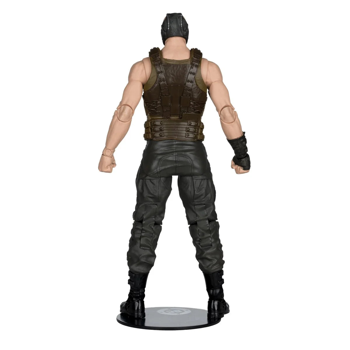 McFarlane Toys DC Multiverse The Dark Knight Rises Bane 7" Action Figure (Copy) showing back with tactical gear and muscular detail