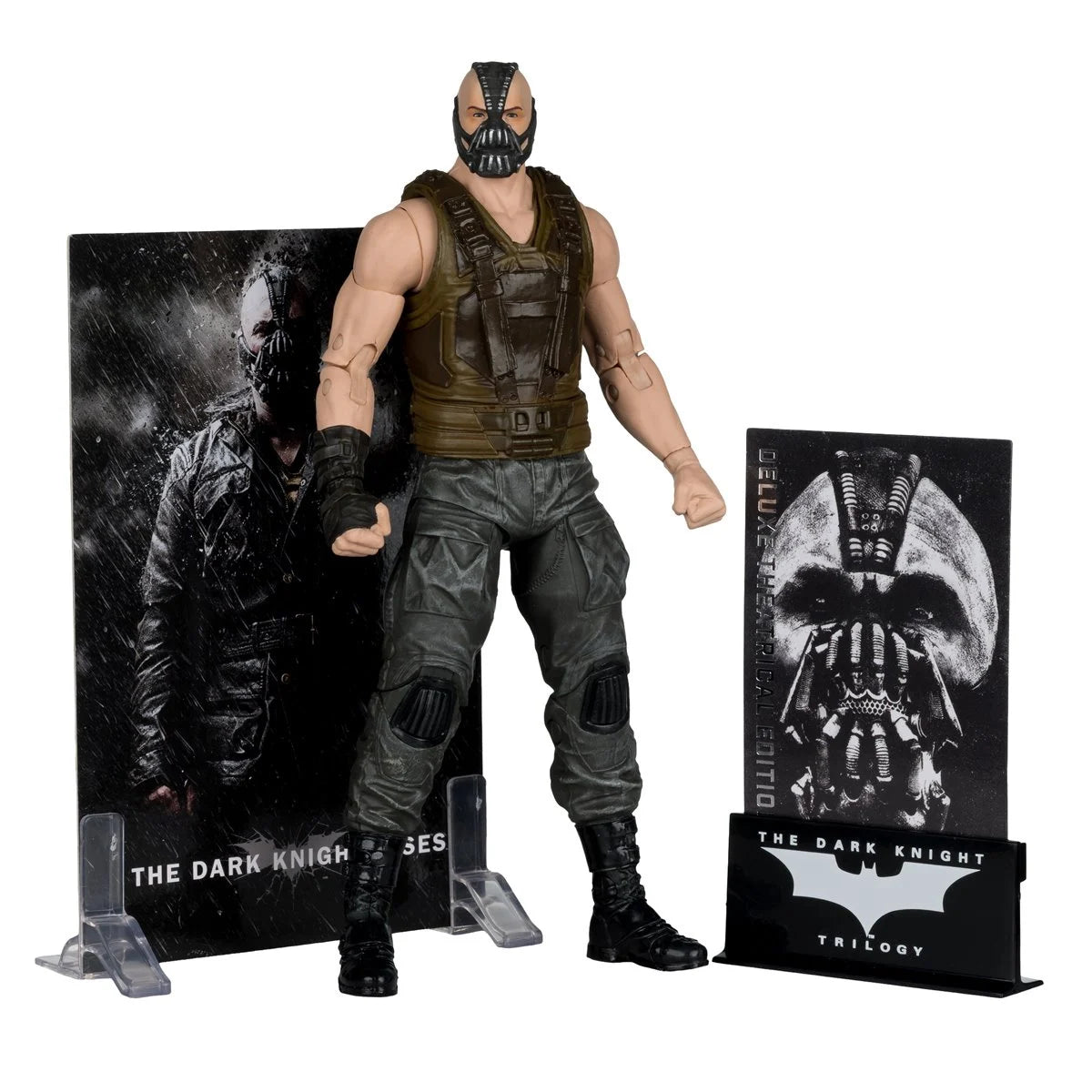 McFarlane Toys DC Multiverse The Dark Knight Rises Bane 7" Action Figure with display cards from McFarlane