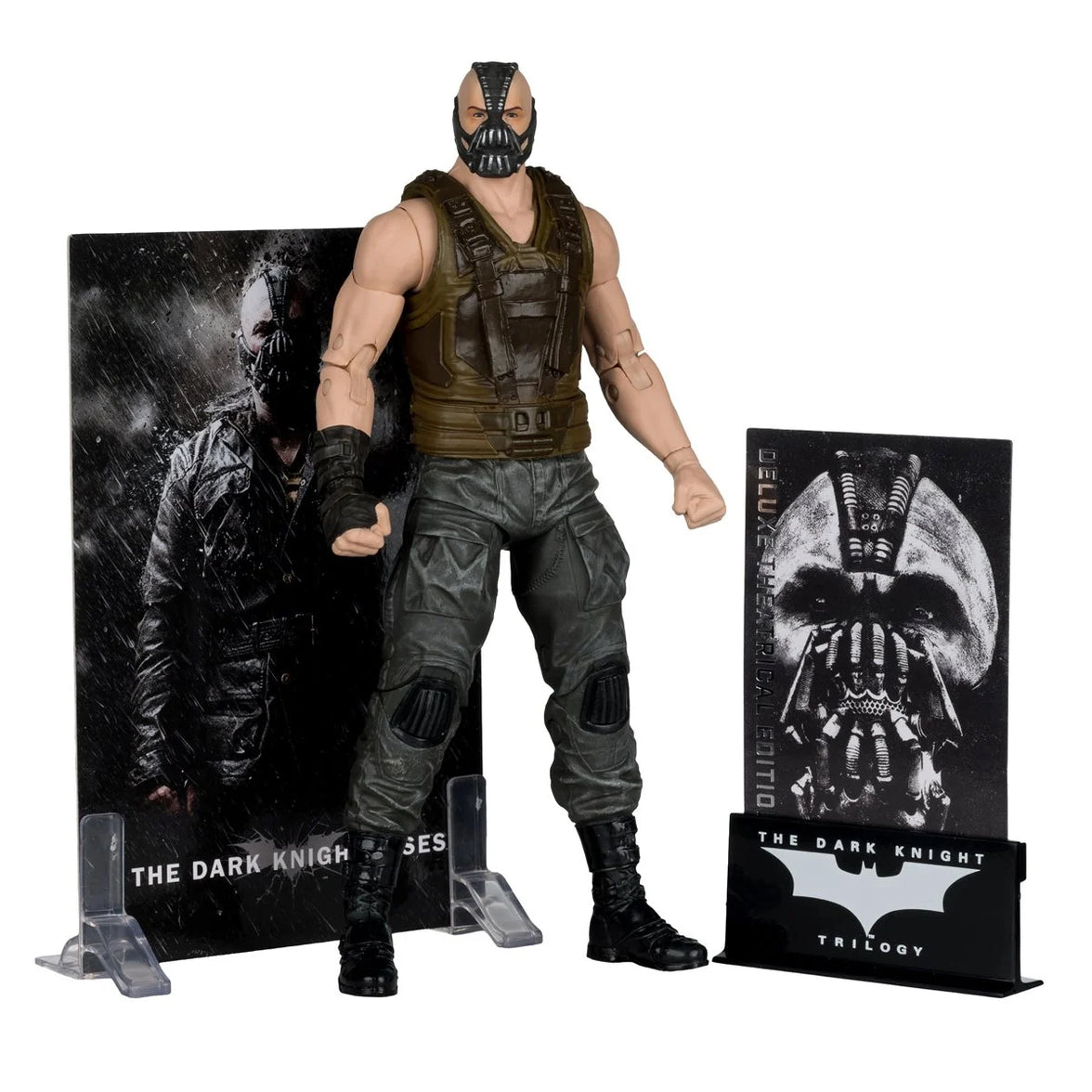 McFarlane Toys DC Multiverse The Dark Knight Rises Bane 7" Action Figure with display cards from McFarlane