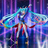 Banpresto Evolve Gundam 45th x Hatsune Miku Collaboration 8.3" Premium Figure - Authentic with dynamic pose and vibrant colors