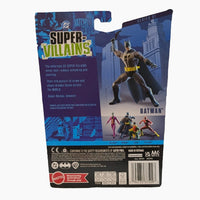 Batman DC Core Wave 1 Action Figure with Accessories Mattel new in box packaging back view by Go Figment collectible