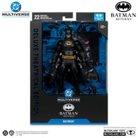 McFarlane 7-inch Batman Returns DC Multiverse Batman deluxe theatrical edition action figure in packaging