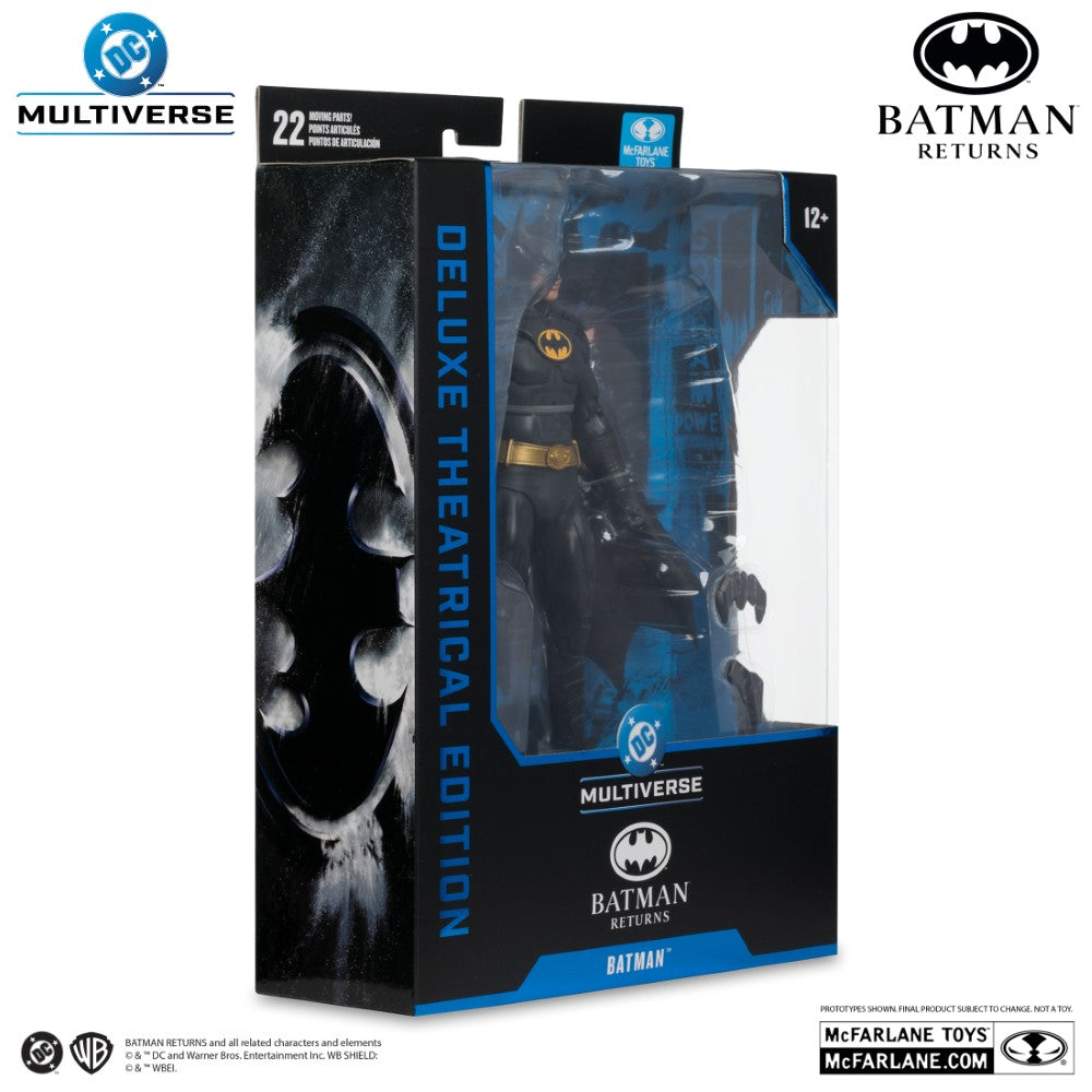 McFarlane deluxe theatrical edition 7-inch Batman Returns DC Multiverse action figure in sealed box