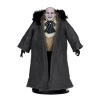 McFarlane Batman Returns The Penguin Deluxe Theatrical Edition action figure wearing black coat and detailed costume