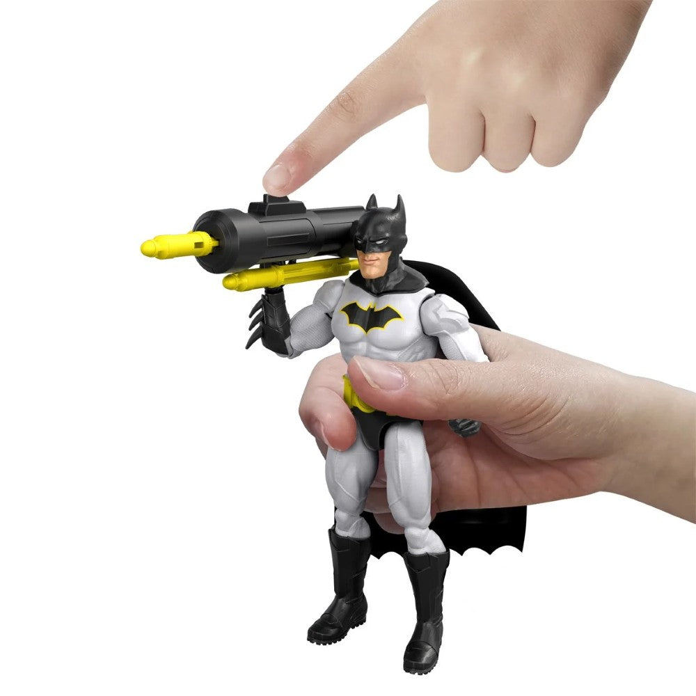 Batman vs Clayface Action Figure 2-Pack Mattel DC Premier Set New showing Batman holding weapon with hand and finger by Go Figment