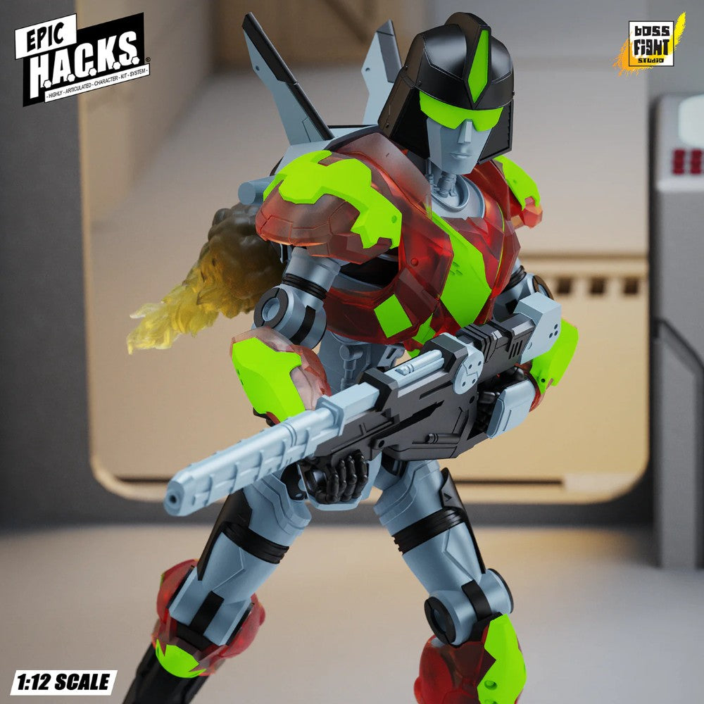 Combat Drone CGT Agile Battle Robot Epic H.A.C.K.S. 1:12 Scale Action Figure Boss Fight Studio with detailed sculpt and articulated joints