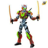 Combat Drone CGT Agile Battle Robot Epic H.A.C.K.S. 1:12 Scale Action Figure Boss Fight Studio Llc with dual energy swords and neon armor