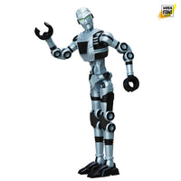 Combat Drone CGT Agile Battle Robot Epic H.A.C.K.S. 1:12 Scale Action Figure Boss Fight Studio Llc with articulated limbs and green eyes
