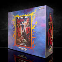 Battra 1992 Super7 Reaction Action Figure Toho Ultimates! collectible toy box with vibrant Godzilla vs Mothra artwork by Super7