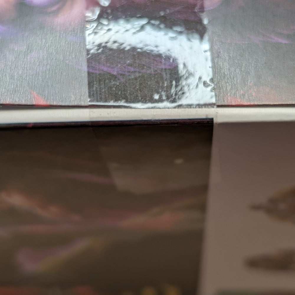 Close-up of sealed Masters of the Universe Origins Beast-Man action figure box by Mattel showing edge detail