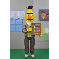 Bert - Sesame Street Ultimate NECA 7-Inch Scale Action Figure new in box holding colorful cookie tray collectible toy
